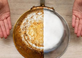 Tavadaki yanık lekelerini dakikalar içinde gideren ev yöntemi