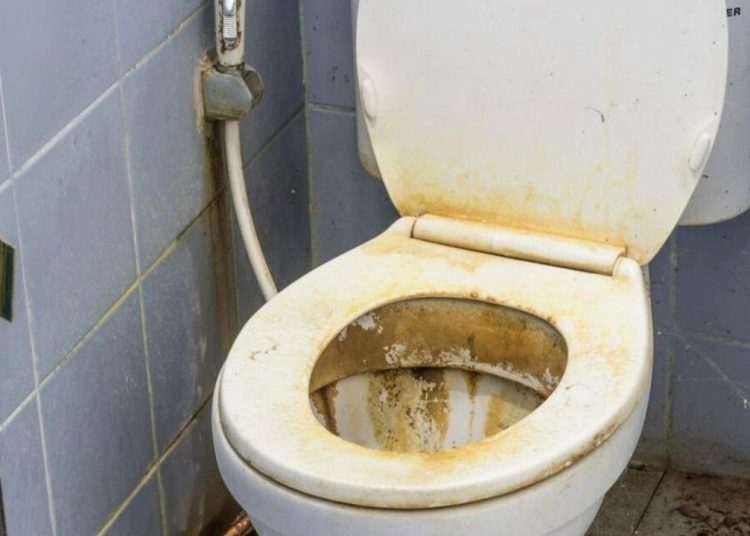 Tuvaletteki kahverengi kireç lekesini porseleni çizmeden çıkaran yöntem