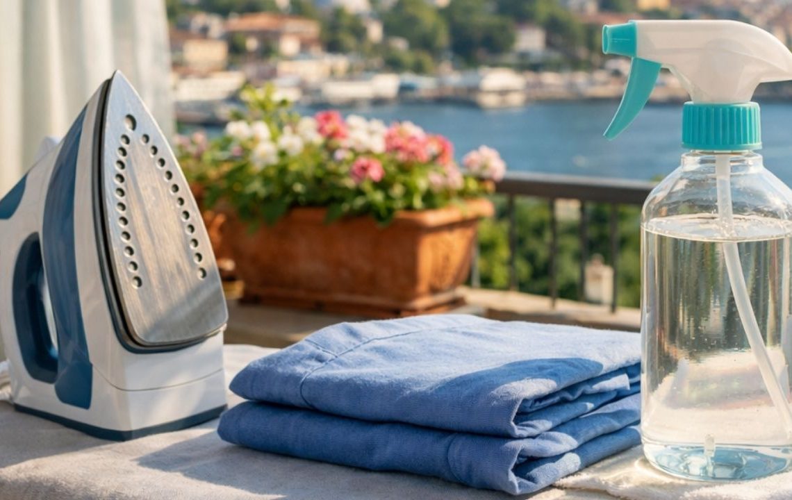 Ütülemeyi kolaylaştıran ve kıyafetleri mis kokutan ev yapımı parfüm