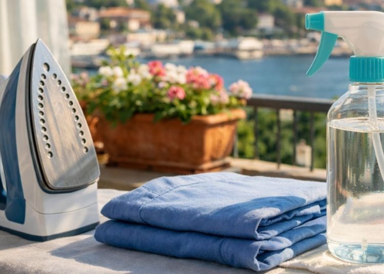 Ütülemeyi kolaylaştıran ve kıyafetleri mis kokutan ev yapımı parfüm