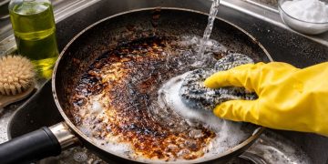 Yağ ve yanık kalıntısı bırakmadan tava temizlemenin 3 ucuz yolu
