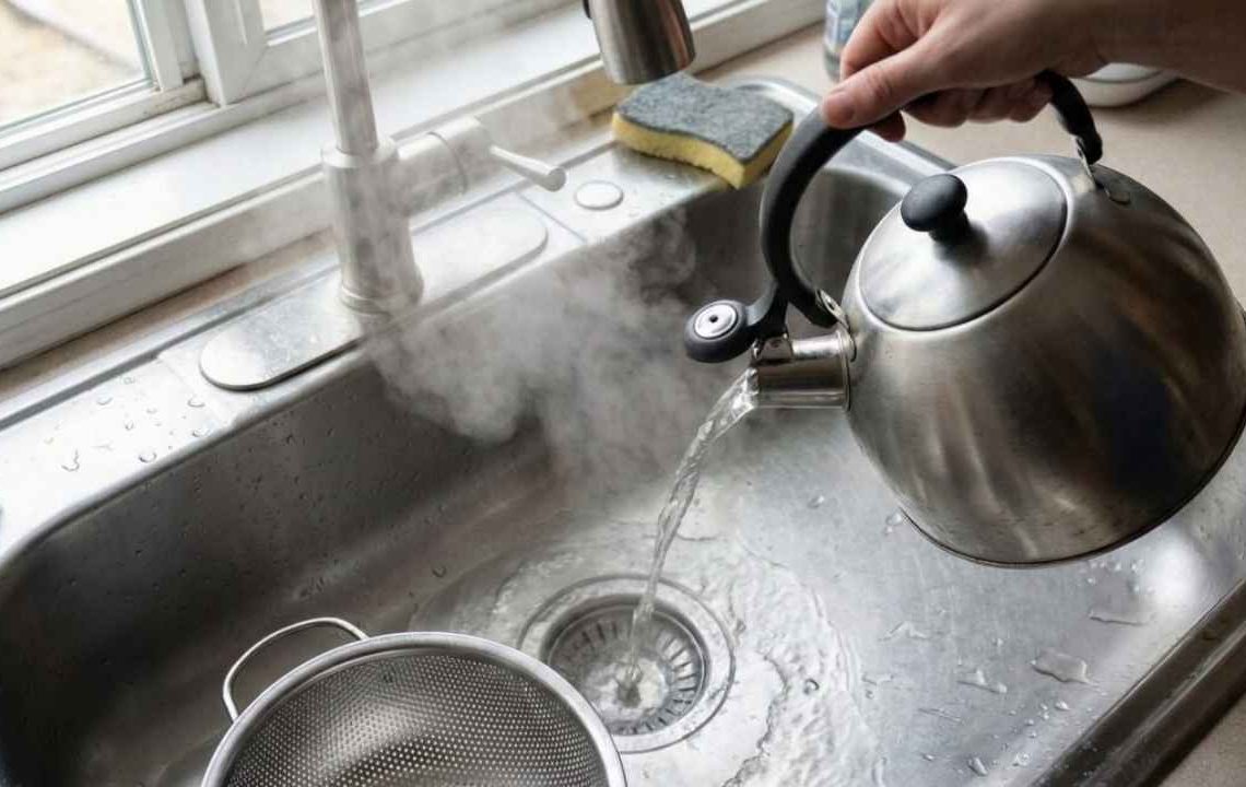 Lavaboya kaynar su dökenler yandı